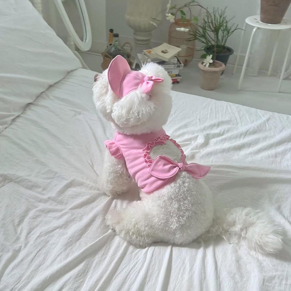 Soft Pet Sunshade Hat Flying Sleeve Dog Vest Pet Supplies Pet Love Hollow Tank Top Autumn XS розовый
Soft Pet Sunshade Hat Flying Sleeve Dog Vest Pet Supplies Pet Love Hollow Tank Top Autumn XS розовый