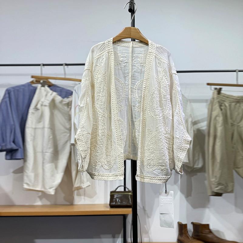 DIMANAF 2025 Summer Women Cardigan Lace T-Shirt Basic New Fashion Tops Lace Tees Casual Loose Tees one size бежевый
DIMANAF 2025 Summer Women Cardigan Lace T-Shirt Basic New Fashion Tops Lace Tees Casual Loose Tees one size бежевый