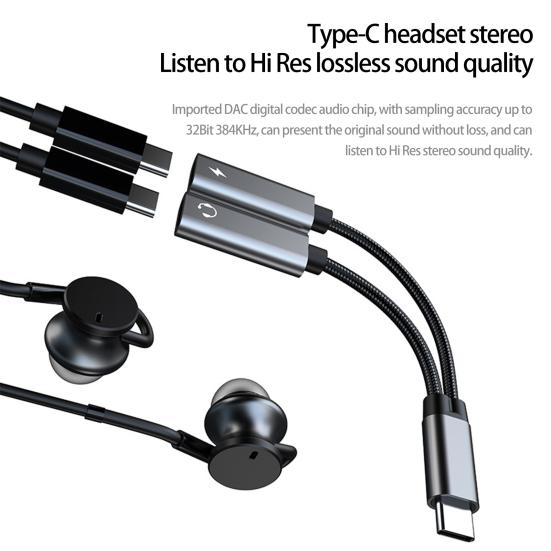 Type-C Adapter Cable 2 Fast Multifunctional Hifi Stable Sound Barrier-Free In Output Pd60W Charge Universal Type-C
Type-C Adapter Cable 2 Fast Multifunctional Hifi Stable Sound Barrier-Free In Output Pd60W Charge Universal Type-C