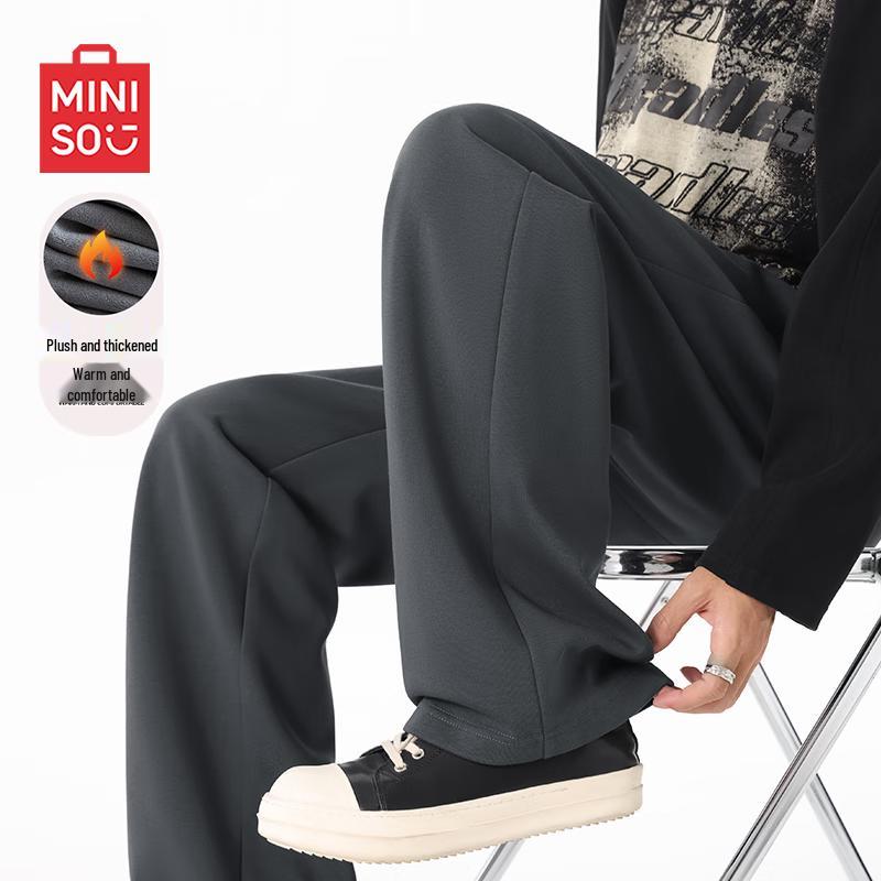 MINISO Men s Winter Fleece-Lined Thickened Straight-Leg Casual Pants 3XL
MINISO Men s Winter Fleece-Lined Thickened Straight-Leg Casual Pants 3XL