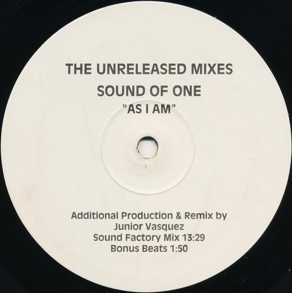 12inch Record SOUND OF ONE - As I Am (The Unreleased Mixes) X1 Not On Label 1994 UK Dance & Electronica Used
12inch Record SOUND OF ONE - As I Am (The Unreleased Mixes) X1 Not On Label 1994 UK Dance & Electronica Used