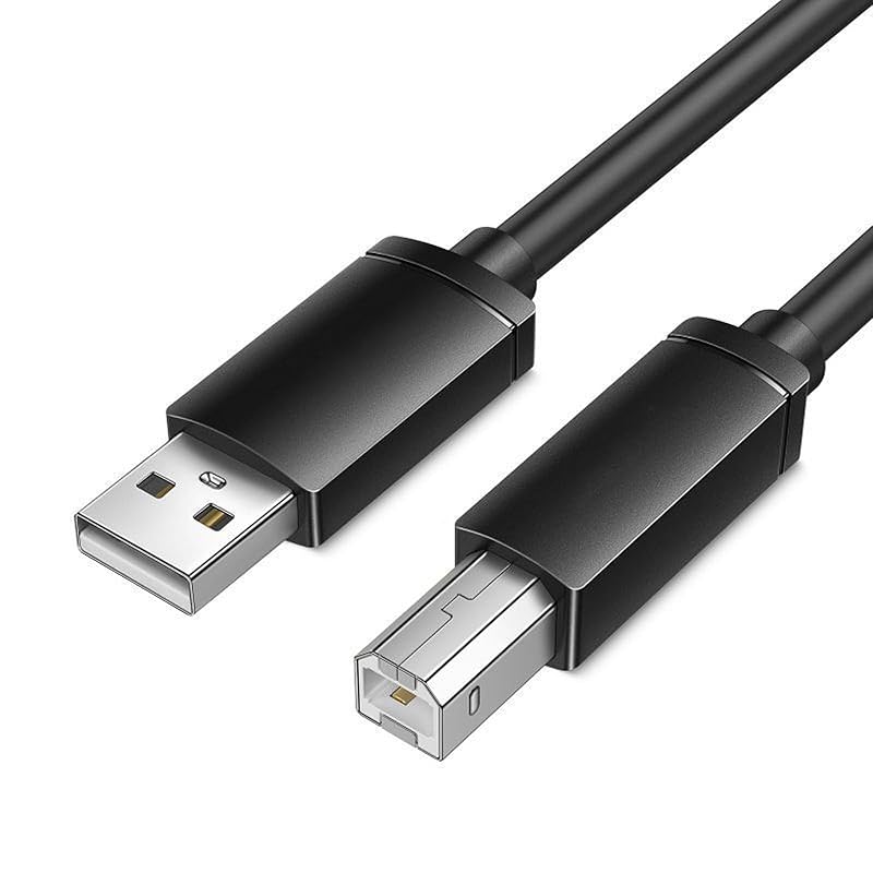 Akkerds USB 2.0 A-B corner printer data line Compatible with printers, scanners, and fax machines hd restore plug and play (1.5M)
Akkerds USB 2.0 A-B corner printer data line Compatible with printers, scanners, and fax machines hd restore plug and play (1.5M)
