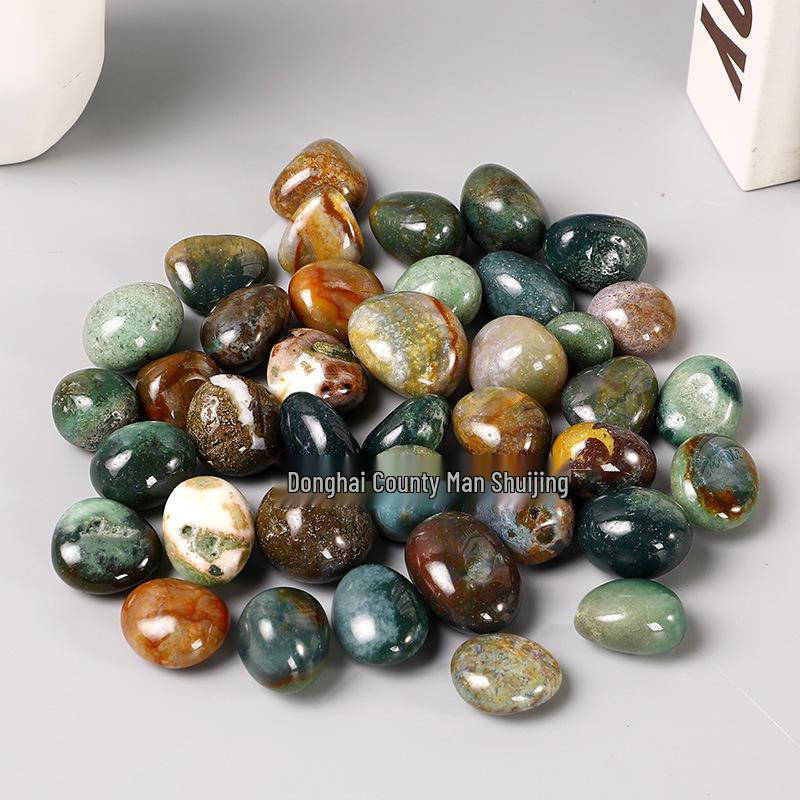 Ocean Jasper Tumbled Stones: Large Ornaments for Fish Tanks, Flower Pots, Landscaping, or Decoration. 3-5cm 100g
Ocean Jasper Tumbled Stones: Large Ornaments for Fish Tanks, Flower Pots, Landscaping, or Decoration. 3-5cm 100g