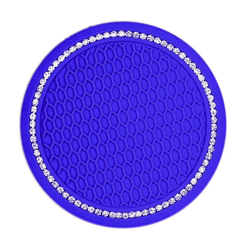 Car Diamond-encrusted Water Cup Pad, Multi-purpose Round Silicone Non-slip Pad Car Cup Heat Insulation Pad Rhinestone Creativity
Car Diamond-encrusted Water Cup Pad, Multi-purpose Round Silicone Non-slip Pad Car Cup Heat Insulation Pad Rhinestone Creativity