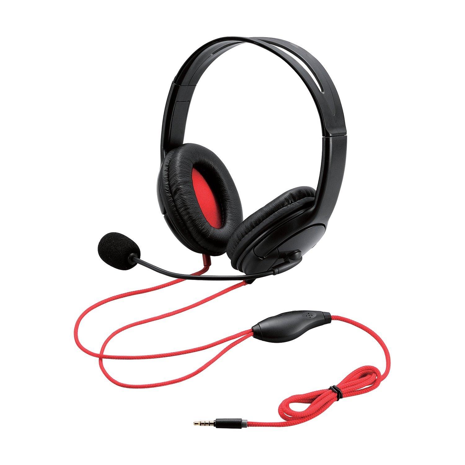 ELECOM 4-pole headset microphone, over-the-ear, 1.0m, for PS4, GM-HSHP26BK
ELECOM 4-pole headset microphone, over-the-ear, 1.0m, for PS4, GM-HSHP26BK