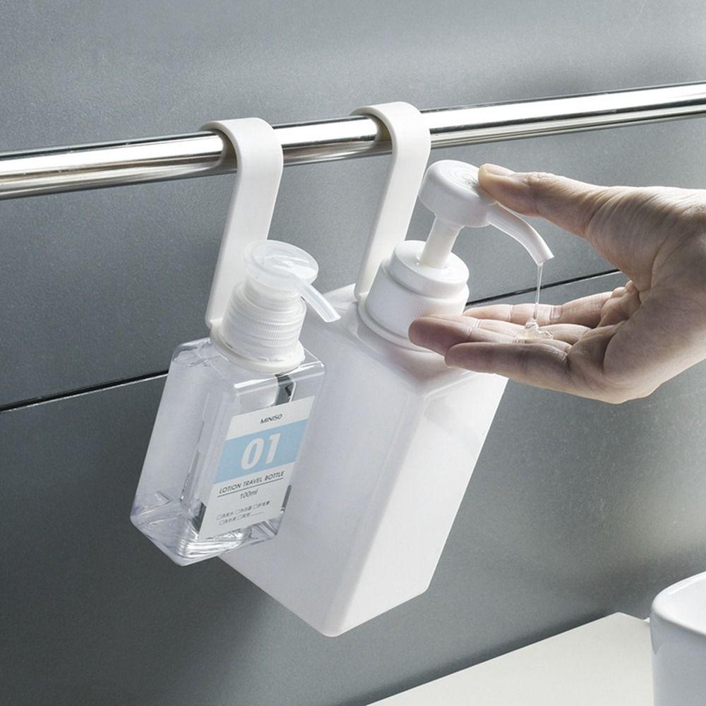 8Pcs Hanging Soap Dispenser Bottle Hook White Bottle Hanger Hook Shower Gel Hanging Rack Detergent 8pcs
8Pcs Hanging Soap Dispenser Bottle Hook White Bottle Hanger Hook Shower Gel Hanging Rack Detergent 8pcs