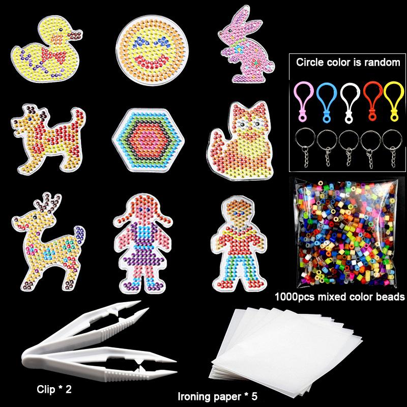 9 Pcs Animal/geometric Shape Series Melted Bead Board-5mm Transparent Plastic Nail Board, DIY Crafts Gift Including Beads+tools
9 Pcs Animal/geometric Shape Series Melted Bead Board-5mm Transparent Plastic Nail Board, DIY Crafts Gift Including Beads+tools