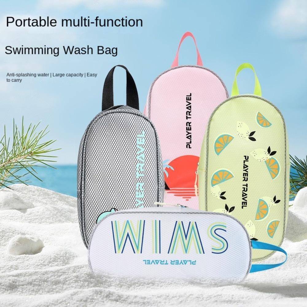 Large Capacity Toiletries Bag Dry Wet Separation Pool Waterproof Storage Bag Outdoor S рожевий
Large Capacity Toiletries Bag Dry Wet Separation Pool Waterproof Storage Bag Outdoor S рожевий