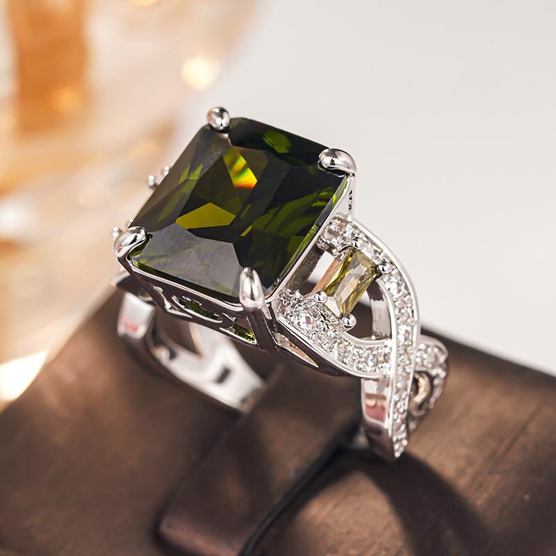 925 Sterling Silver Yellow Rectangle Cubic Zirconia Ring for Women Big Size Wedding Party Jewelry Accessory Female 6
925 Sterling Silver Yellow Rectangle Cubic Zirconia Ring for Women Big Size Wedding Party Jewelry Accessory Female 6