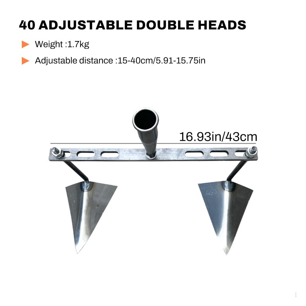 Двусторонняя треугольная мотыга
Двусторонняя треугольная мотыга