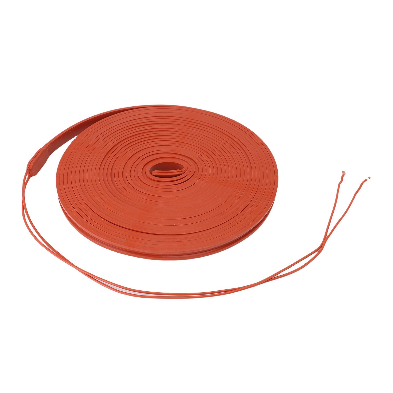 Water Pipes Heat Tape 15x10000mm 750W Rain Proof Flexible Silicone Pipe Heating Cable for Roof and
Water Pipes Heat Tape 15x10000mm 750W Rain Proof Flexible Silicone Pipe Heating Cable for Roof and