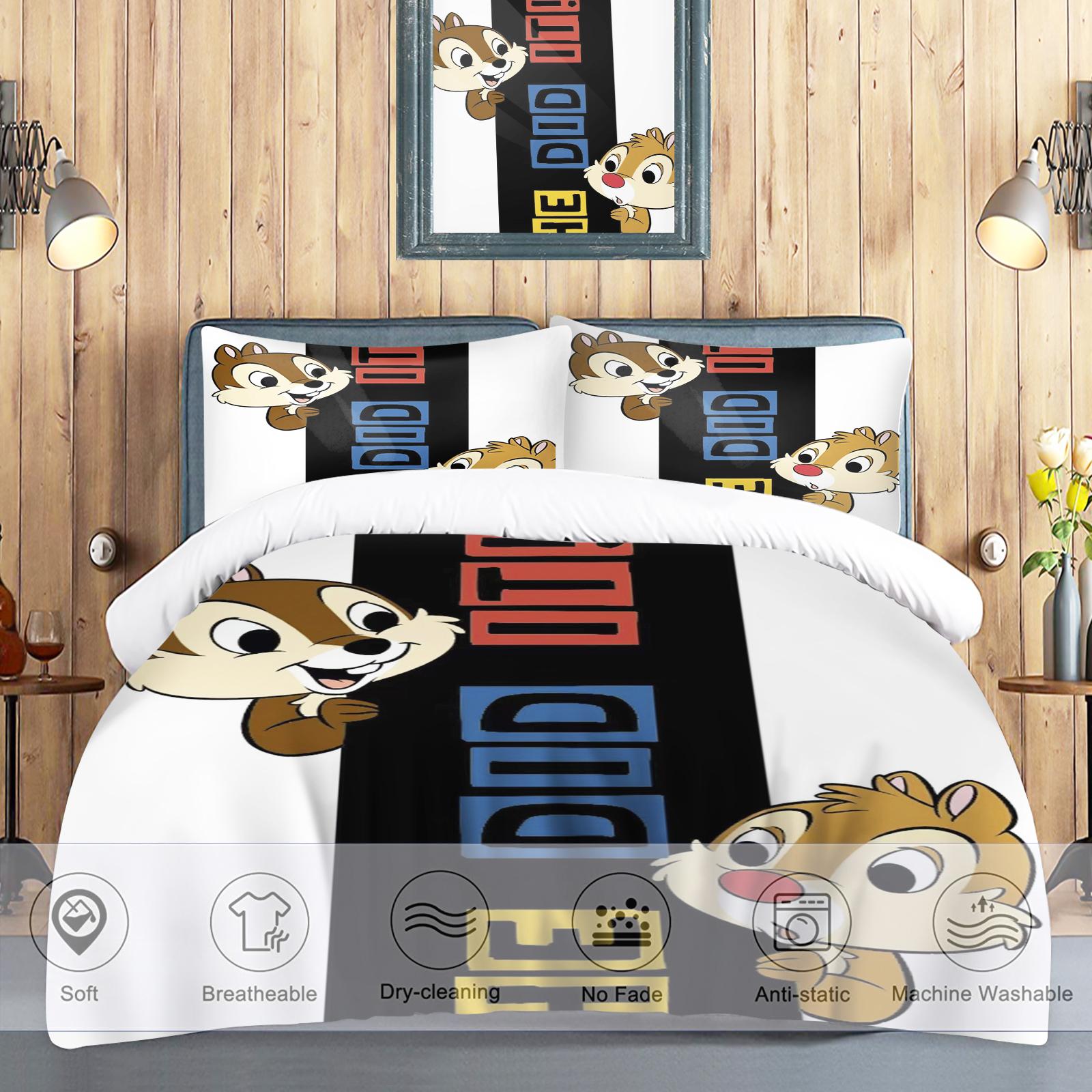 Comforter Chip&Dale Chipmunk Cartoon Anime Children Bedroom Set S Kids Bedding Set Holiday Gifts Comforter (quilt)-EU Single(135*200cm)3pcs
Comforter Chip&Dale Chipmunk Cartoon Anime Children Bedroom Set S Kids Bedding Set Holiday Gifts Comforter (quilt)-EU Single(135*200cm)3pcs