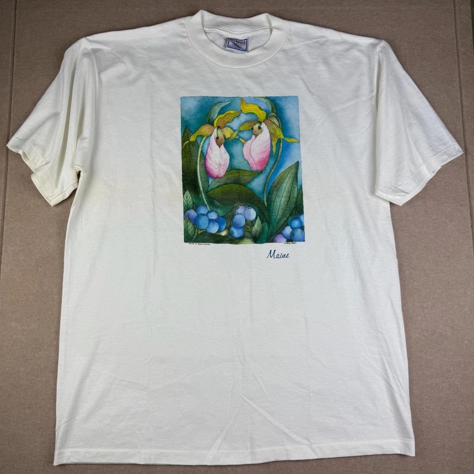 Vintage Maine Nature Shirt Mens XL White Floral Graphic USA Made Single Stitch XL
Vintage Maine Nature Shirt Mens XL White Floral Graphic USA Made Single Stitch XL