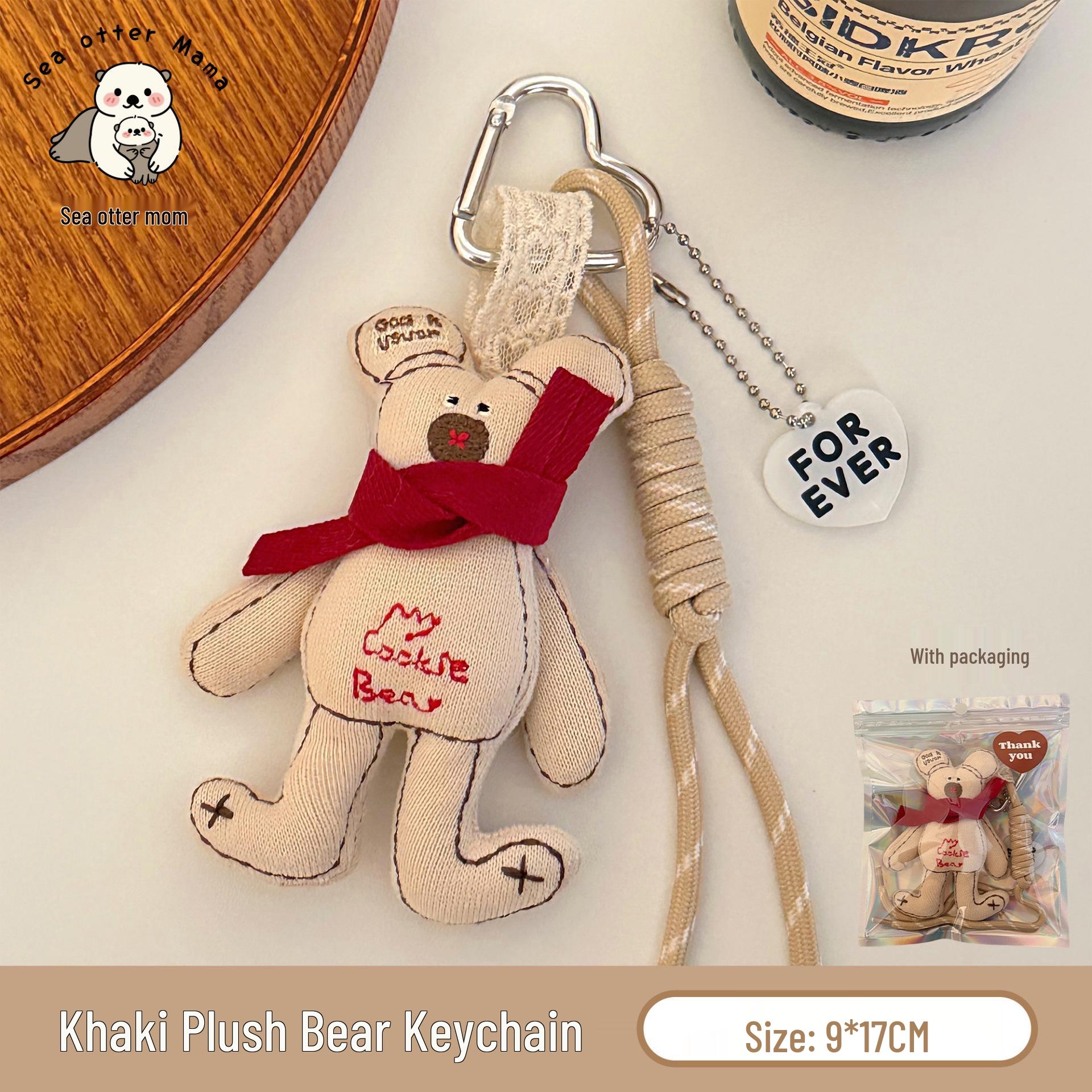Versatile Plush Teddy Puppy Keychain and Backpack Charm
Versatile Plush Teddy Puppy Keychain and Backpack Charm