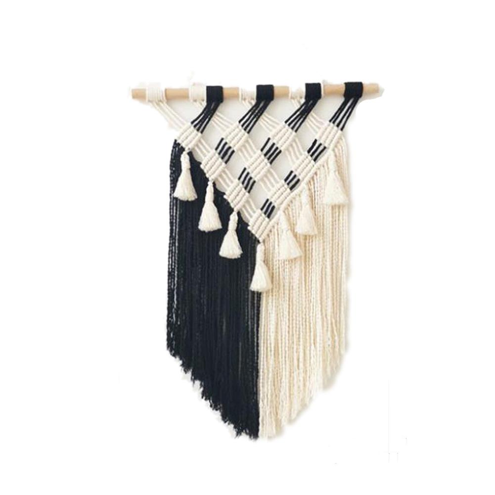 Handmade Cotton Thread Wall Tapestry Nordic Style Woven Wall Hanging Ornaments For Bedroom Living Room Bathroom Apartment Party Wedding Decoration RT001
Handmade Cotton Thread Wall Tapestry Nordic Style Woven Wall Hanging Ornaments For Bedroom Living Room Bathroom Apartment Party Wedding Decoration RT001