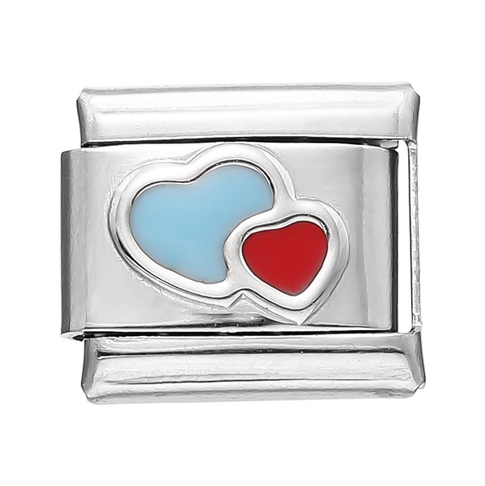 1pcs Fashion 3 Styles Heart Love Charms Italian Links Fit 9mm Bracelet Stainless Steel DIY Making Women Jewelry
1pcs Fashion 3 Styles Heart Love Charms Italian Links Fit 9mm Bracelet Stainless Steel DIY Making Women Jewelry