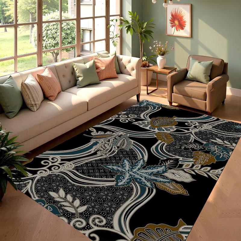Elegant Purple Floral Embroidery Printe Carpet Non-slip Soft Washable Area Rug for Living Room Bedroom Home Decoration 40x60cm
Elegant Purple Floral Embroidery Printe Carpet Non-slip Soft Washable Area Rug for Living Room Bedroom Home Decoration 40x60cm
