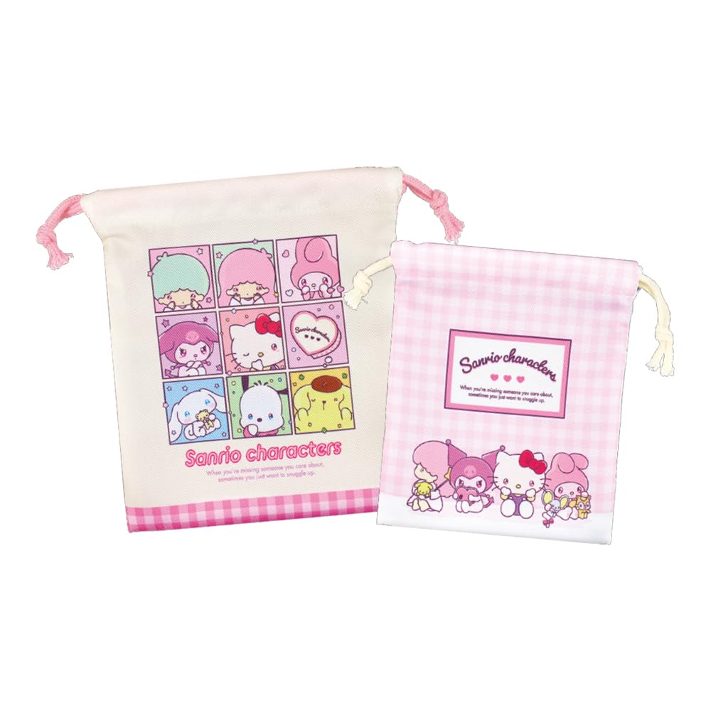 Tees Factory Sanrio 2P Drawstring Кошелек Набор Amaebo Namida/Collection SR-5530340SH
Tees Factory Sanrio 2P Drawstring Кошелек Набор Amaebo Namida/Collection SR-5530340SH