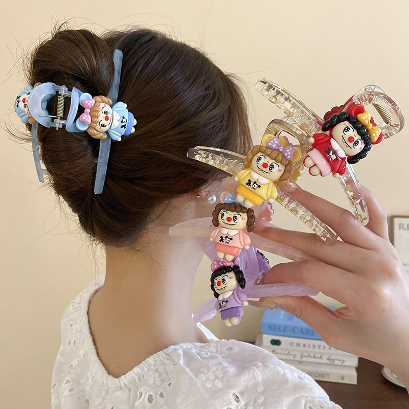 Cartoon doll bow hair grab personality creative niche hairpin ins style Internet celebrity versatile hair accessories
Cartoon doll bow hair grab personality creative niche hairpin ins style Internet celebrity versatile hair accessories