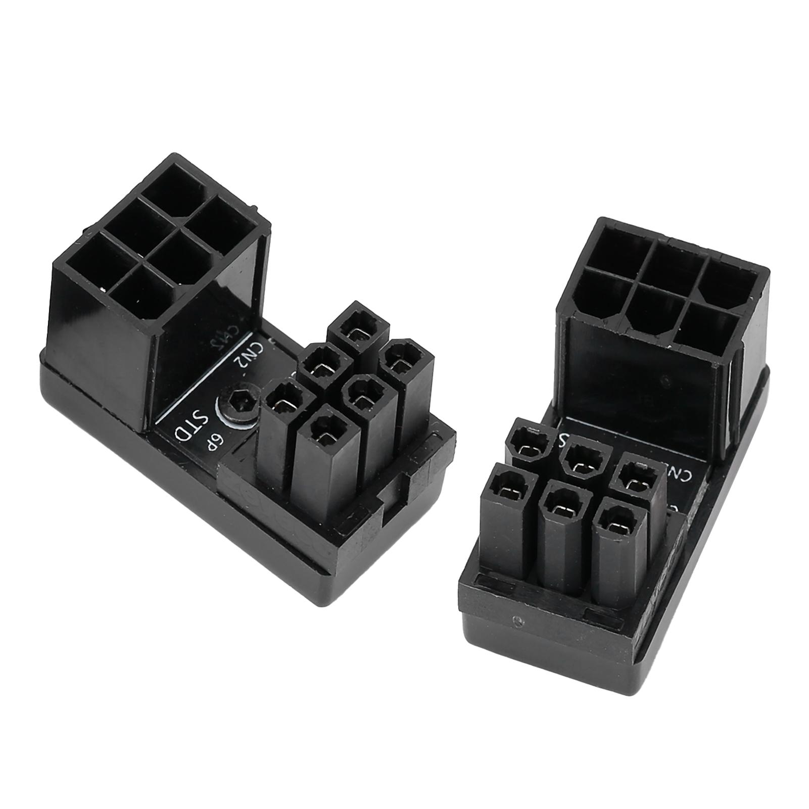 Адаптер ATX 6Pin для настольных ПК Видеокарта «мама-папа» 180-градусный разъем Аксессуары
Адаптер ATX 6Pin для настольных ПК Видеокарта «мама-папа» 180-градусный разъем Аксессуары