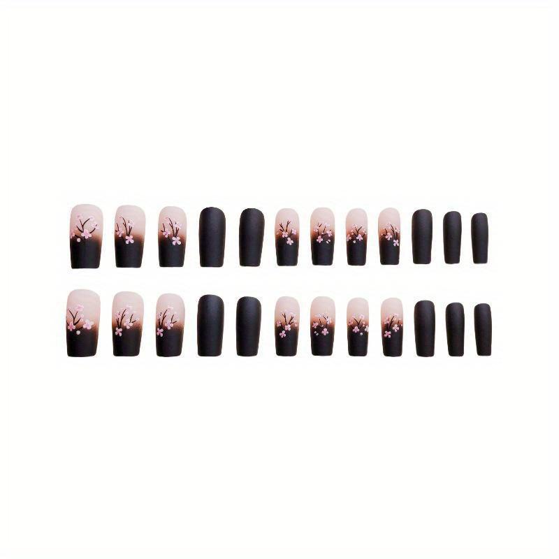 24Pcs French Press On Nails Square False Nails With Glue Flower Plants Design Fake Nails Detachable Simple Nail Tips 24pcs
24Pcs French Press On Nails Square False Nails With Glue Flower Plants Design Fake Nails Detachable Simple Nail Tips 24pcs