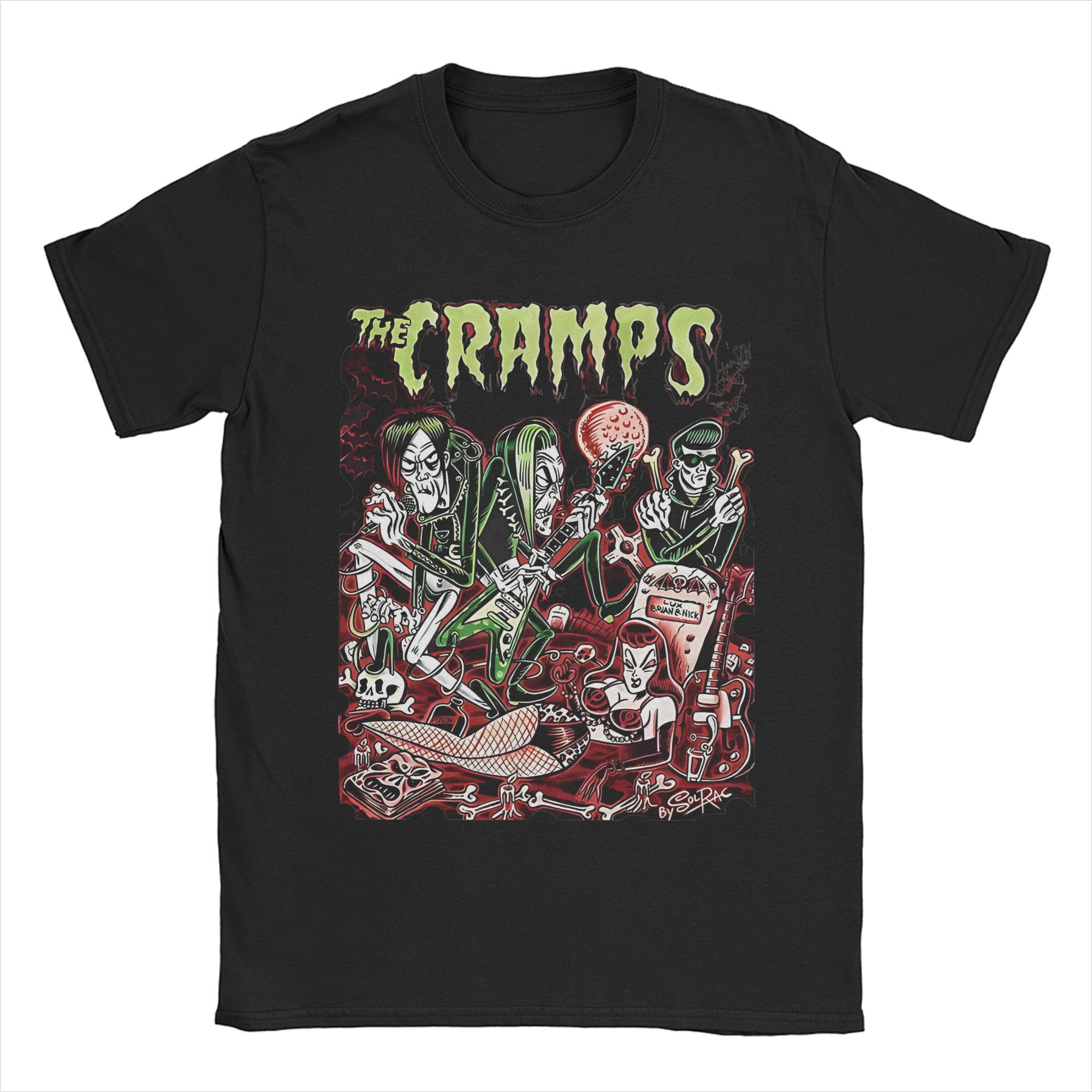Футболка группы The Cramps для мужчин и женщин, идея для подарка, футболки с жутким дизайном, одежда из 100% хлопка S бордовый
Футболка группы The Cramps для мужчин и женщин, идея для подарка, футболки с жутким дизайном, одежда из 100% хлопка S бордовый