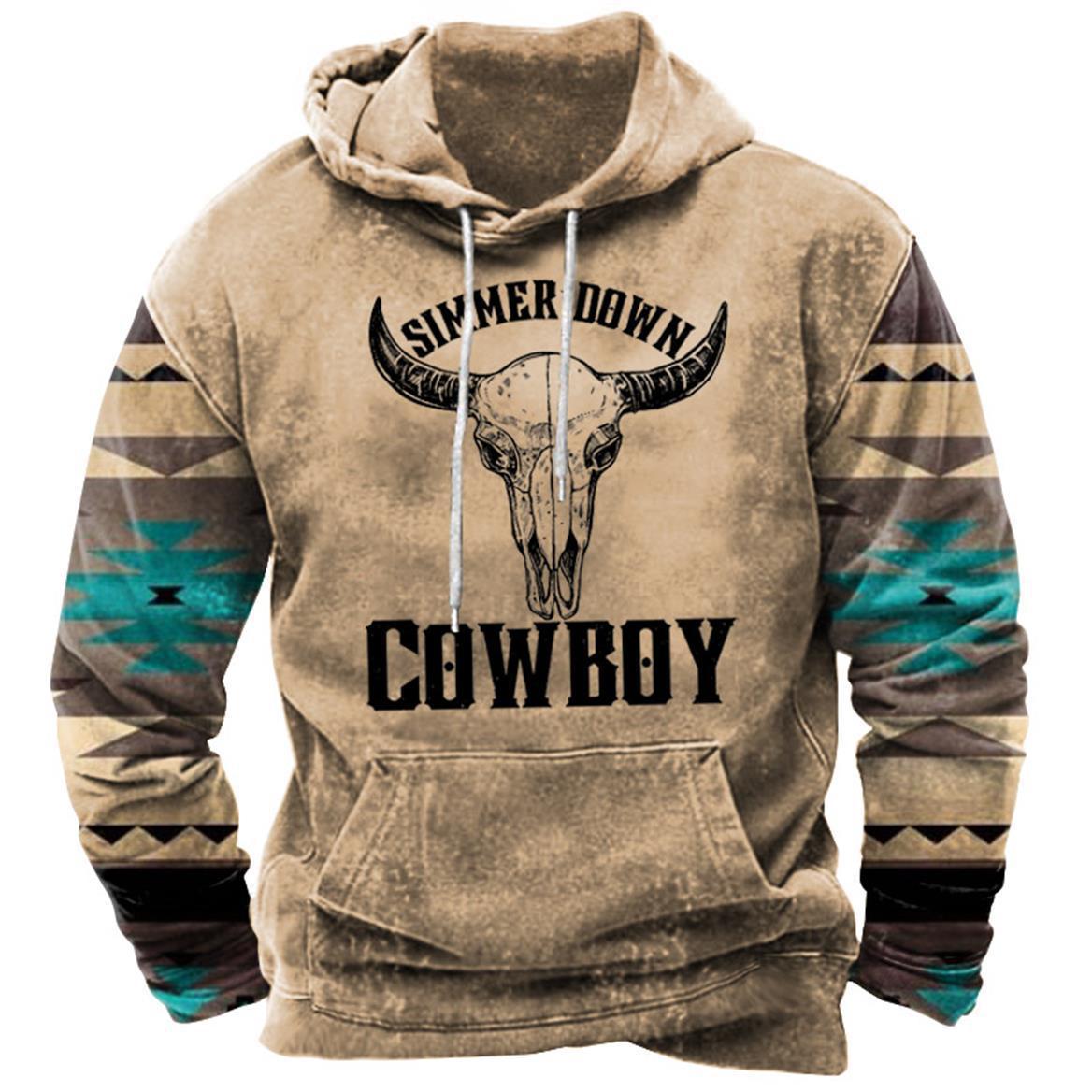 Western Cowboy Print Vintage Men‘S Hoodie Autumn Fashion Sweatshirt Harajuku Tops Oversized Hoodie Clothing Casual Streetwear 6XL
Western Cowboy Print Vintage Men‘S Hoodie Autumn Fashion Sweatshirt Harajuku Tops Oversized Hoodie Clothing Casual Streetwear 6XL