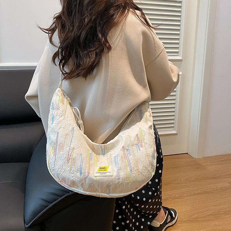 Summer big bag ladies 2025 new fashion popular single shoulder large capacity class oblique span dumpling bag one size fits all рожевий
Summer big bag ladies 2025 new fashion popular single shoulder large capacity class oblique span dumpling bag one size fits all рожевий