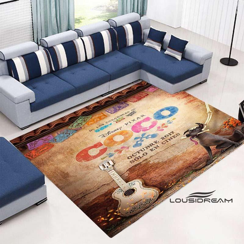 3D Printed Cute Cartoon Coco Floor Mat, Comfortable Flannel, Soft and Thickened, Non-Slip Mat, Suitable for Living Room, Bedroo 60x90cm
3D Printed Cute Cartoon Coco Floor Mat, Comfortable Flannel, Soft and Thickened, Non-Slip Mat, Suitable for Living Room, Bedroo 60x90cm