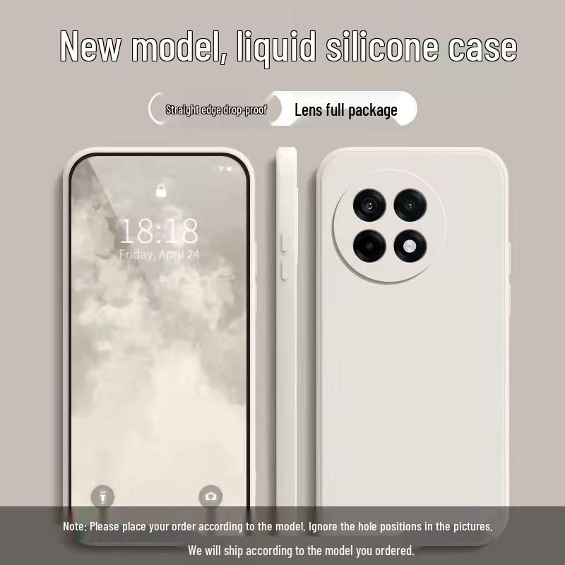 OnePlus Ace 5 Liquid Silicone Protective Case: Full Coverage, Anti-Drop, Solid Color, Skin-Friendly. OnePlus Ace 5
OnePlus Ace 5 Liquid Silicone Protective Case: Full Coverage, Anti-Drop, Solid Color, Skin-Friendly. OnePlus Ace 5
