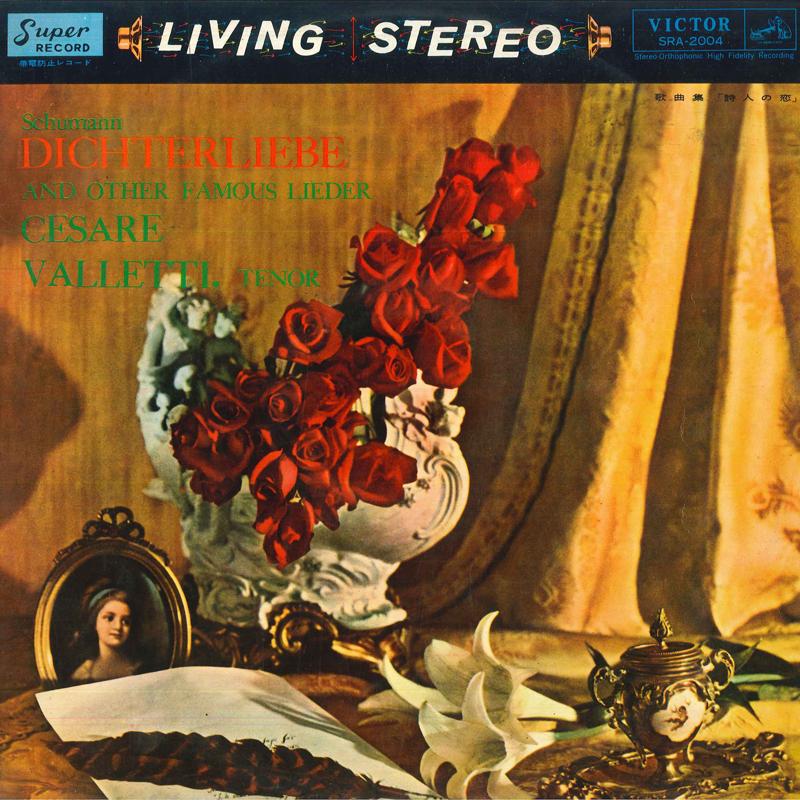LP Record CESARE VALLETTI TENOR, LEO TAUBMAN - Schumann Dichterliebe And Other Fa SRA2004 VICTOR Japan Classical Used
LP Record CESARE VALLETTI TENOR, LEO TAUBMAN - Schumann Dichterliebe And Other Fa SRA2004 VICTOR Japan Classical Used