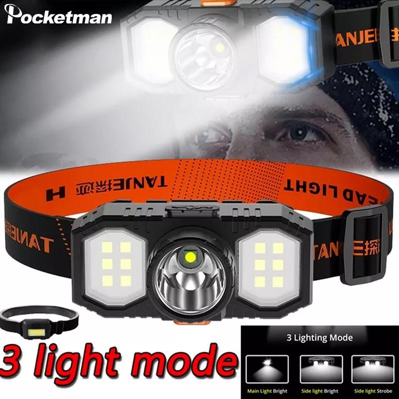 Новый светодиодный COB Mini Headlight с большим радиусом действия, водонепроницаемый портативный налобный фонарь с питанием от USB или батареек AAA, супер яркий налобный фонарь
Новый светодиодный COB Mini Headlight с большим радиусом действия, водонепроницаемый портативный налобный фонарь с питанием от USB или батареек AAA, супер яркий налобный фонарь