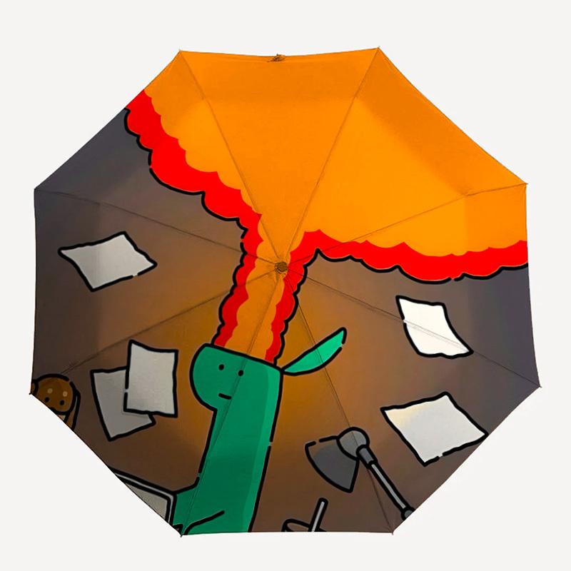 1pc Office Explosion Automatic Open/Close Umbrella with Windproof, Functional Design, 8-Rib Sturdy Canopy
1pc Office Explosion Automatic Open/Close Umbrella with Windproof, Functional Design, 8-Rib Sturdy Canopy