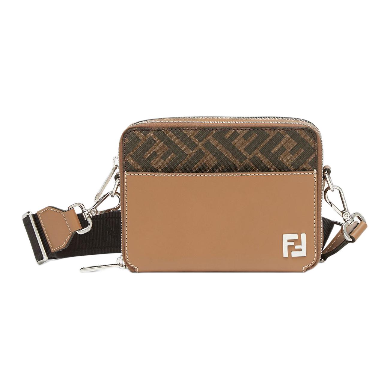 Fendi Detachable Adjustable Shoulder Strap FF Pattern Calfskin Camera Bag Men Shoulder Bag Beige 7M0357-AFF2-F1HRM Basic Set (Bag+Dust Bag)
Fendi Detachable Adjustable Shoulder Strap FF Pattern Calfskin Camera Bag Men Shoulder Bag Beige 7M0357-AFF2-F1HRM Basic Set (Bag+Dust Bag)