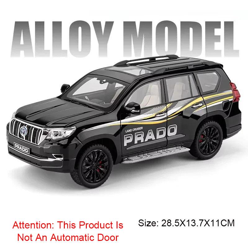 1:18 Metal Diecast Alphard Prado Cars Model Toys MPV Rubber Tires with Light Sound Vehicles Toy for Children Birthday Presents
1:18 Metal Diecast Alphard Prado Cars Model Toys MPV Rubber Tires with Light Sound Vehicles Toy for Children Birthday Presents