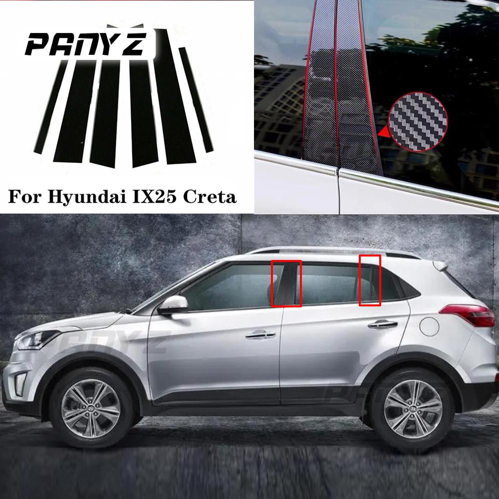 6PCS Автомобильные наклейки Полированные стойки для Hyundai IX25 Creta -2022 Крышка оконной обшивки BC Стиль колонны
6PCS Автомобильные наклейки Полированные стойки для Hyundai IX25 Creta -2022 Крышка оконной обшивки BC Стиль колонны