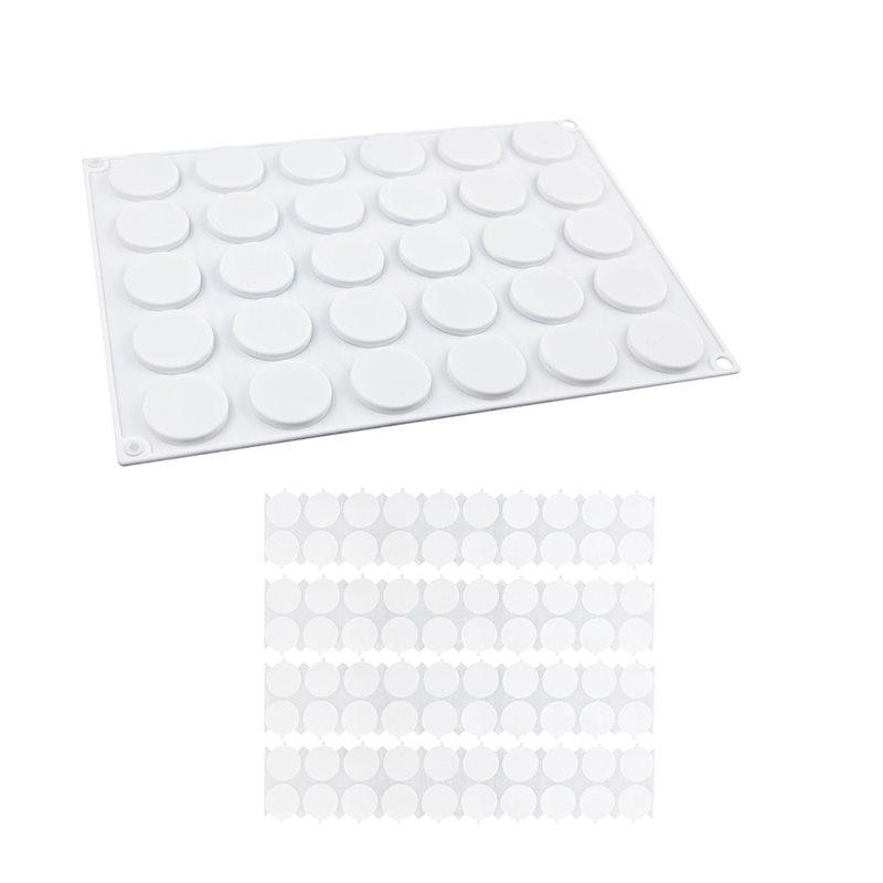 For Wax Seal Stickers(100 Pcs), Double Sided Adhesive, For Wax Seal Mold Kit, Silicone Mat For Wax Seal Stamp білий
For Wax Seal Stickers(100 Pcs), Double Sided Adhesive, For Wax Seal Mold Kit, Silicone Mat For Wax Seal Stamp білий