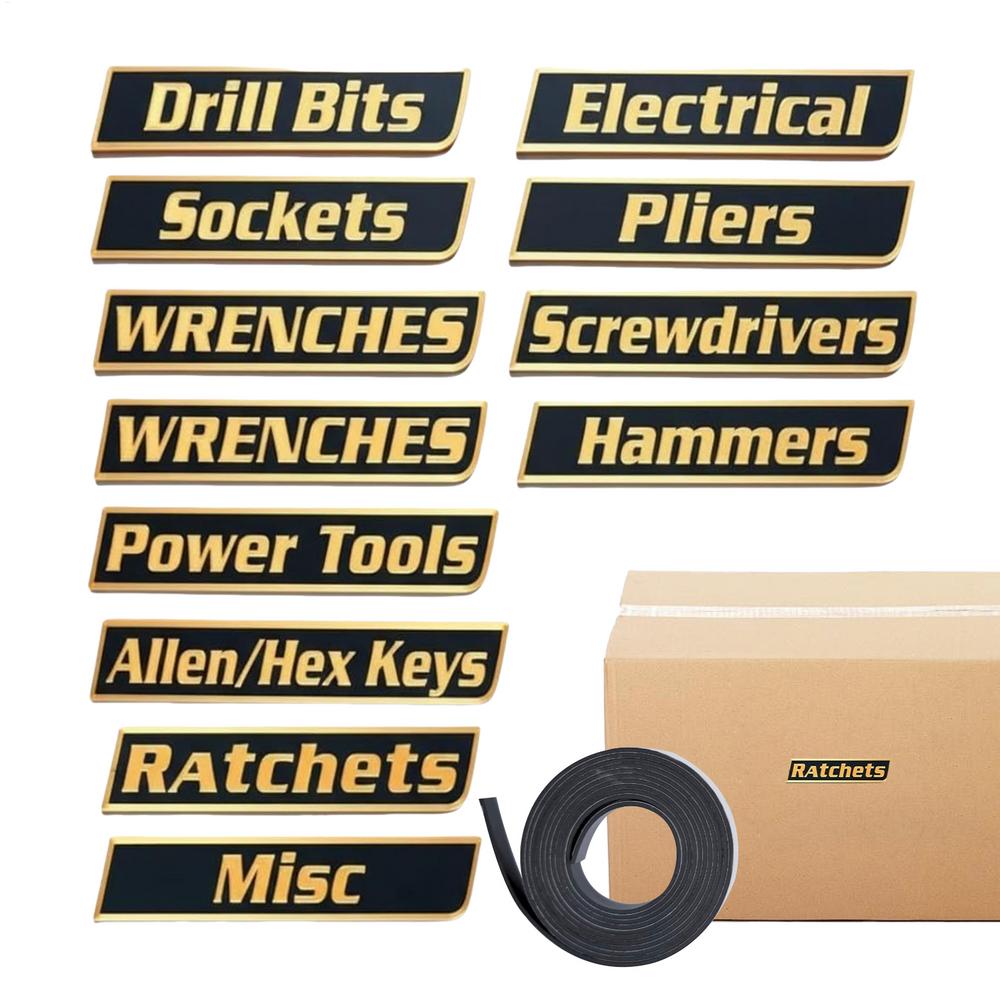 Tool Box Labels With Magnet Stickers Drawer Tags Toolbox Magnetic Labels For Identifying Classification Carts Garage Cabinet жовтий
Tool Box Labels With Magnet Stickers Drawer Tags Toolbox Magnetic Labels For Identifying Classification Carts Garage Cabinet жовтий