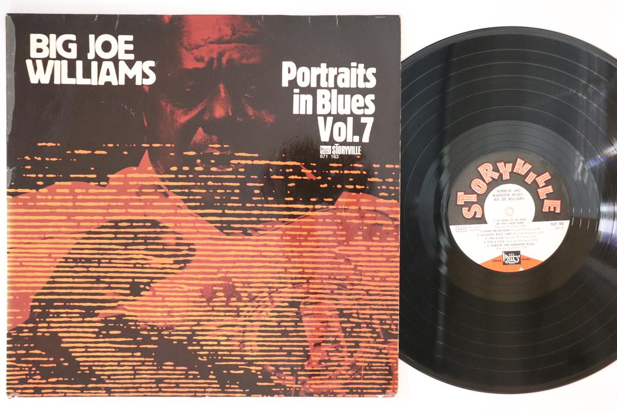 LP Record BIG JOE WILLIAMS Portraits In Blues Vol. 7 Ramblin SLP163 STORYVILLE Denmark Blues Used 
LP Record BIG JOE WILLIAMS Portraits In Blues Vol. 7 Ramblin SLP163 STORYVILLE Denmark Blues Used