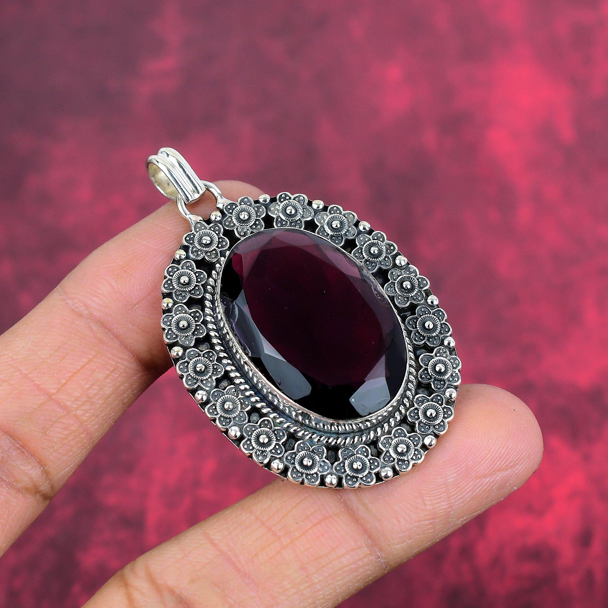 Amethyst Pendant, 925 Sterling Silver Pendant Jewelry, Handmade Pendant Gemstone Jewelry For Memorial Day 2.12 Inches фіолетовий
Amethyst Pendant, 925 Sterling Silver Pendant Jewelry, Handmade Pendant Gemstone Jewelry For Memorial Day 2.12 Inches фіолетовий