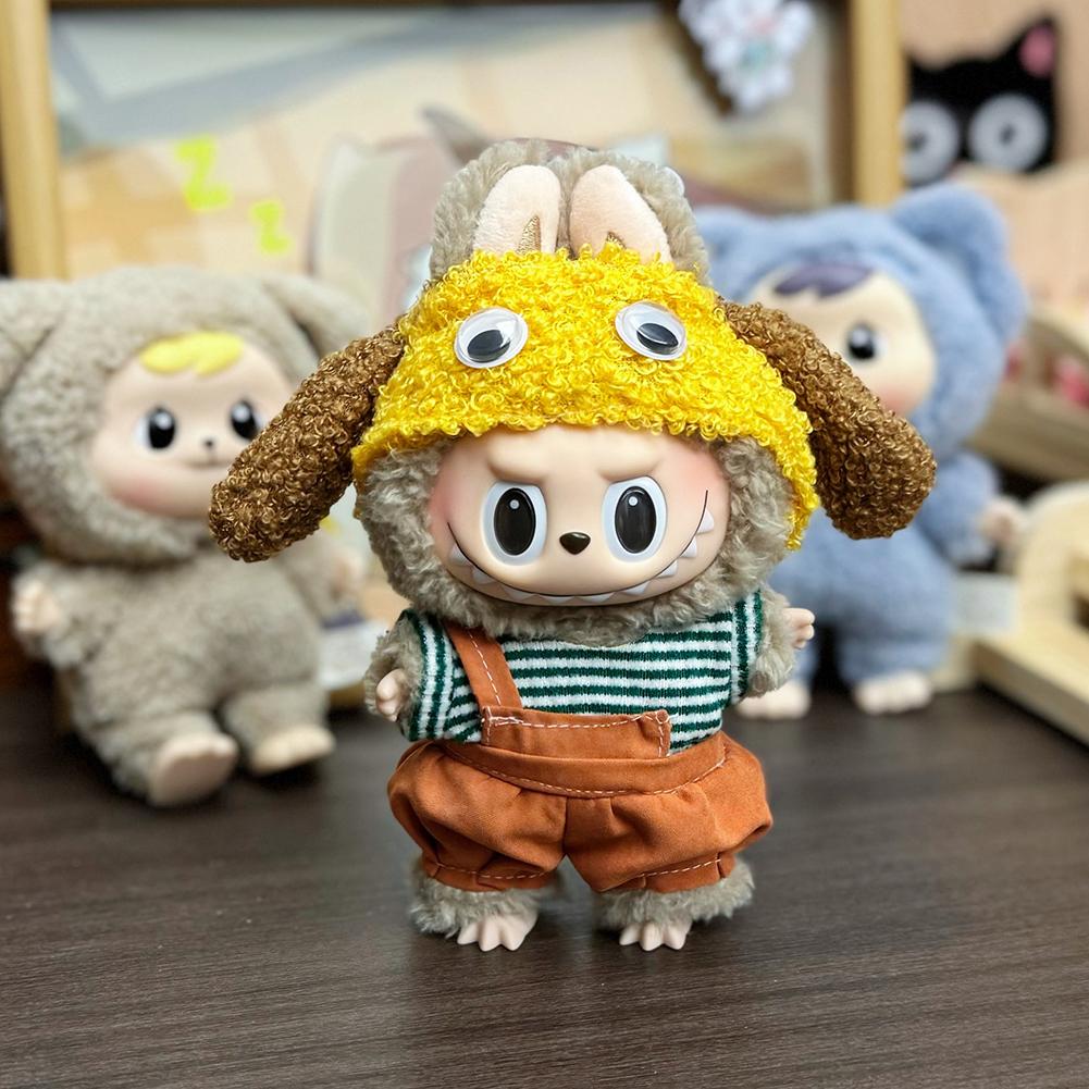 Doll Clothes Suspenders Suit Mini Cute Exquisite Keychain Doll Clothes Dolls Decoration Accessories for 17CM Labubu
Doll Clothes Suspenders Suit Mini Cute Exquisite Keychain Doll Clothes Dolls Decoration Accessories for 17CM Labubu