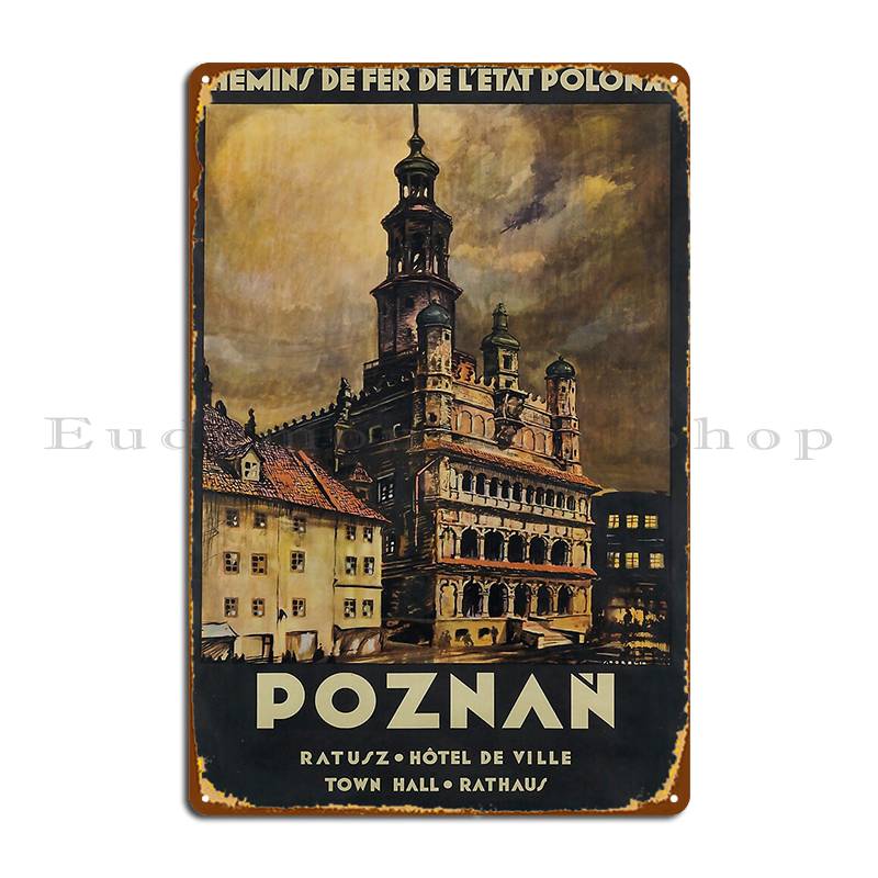 Poznan Metal Plaque Poster Living Room Cinema Kitchen Cinema Designing Tin Sign Poster 20x30cm
Poznan Metal Plaque Poster Living Room Cinema Kitchen Cinema Designing Tin Sign Poster 20x30cm