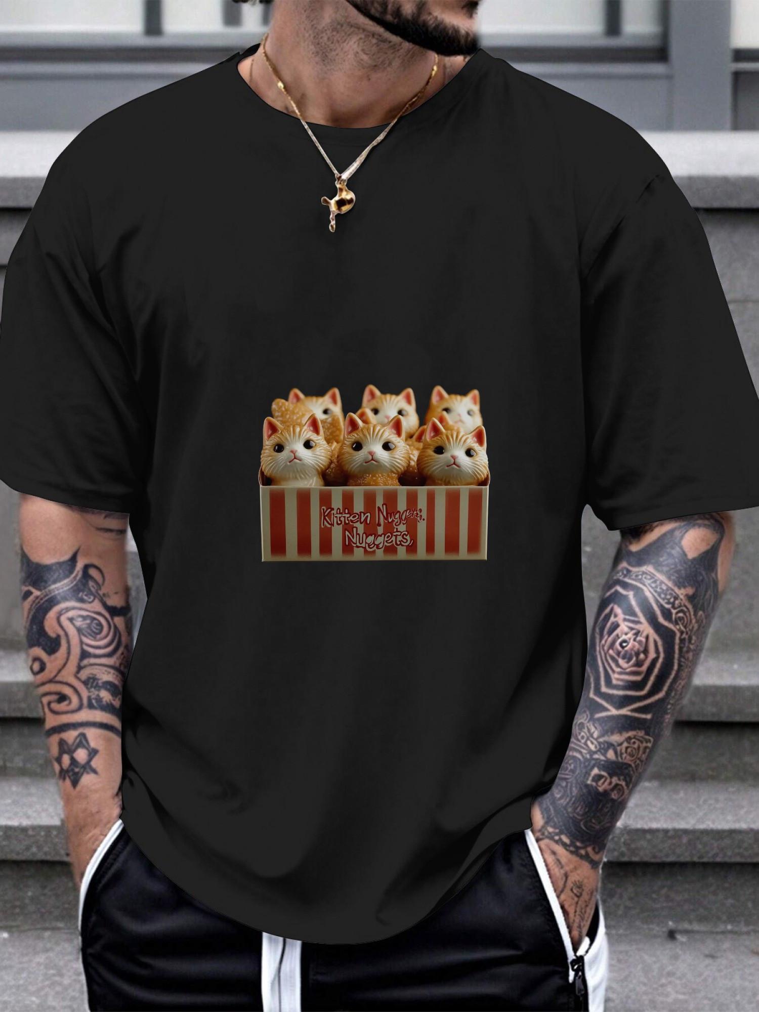 1pc Orange Cat Head Kitten Nuggets Graphic T-shirt L
1pc Orange Cat Head Kitten Nuggets Graphic T-shirt L