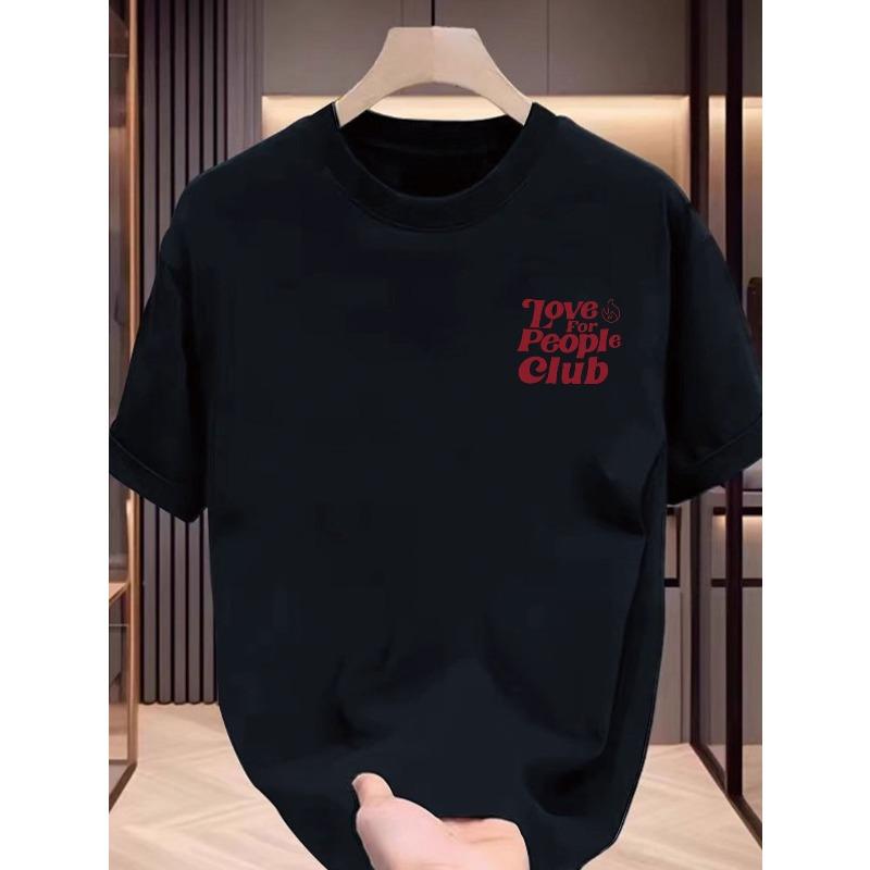 European sizes American Vintage Letter Print Trendy Design Pure Short-Sleeve T-Shirt for Men 4XL чорний
European sizes American Vintage Letter Print Trendy Design Pure Short-Sleeve T-Shirt for Men 4XL чорний
