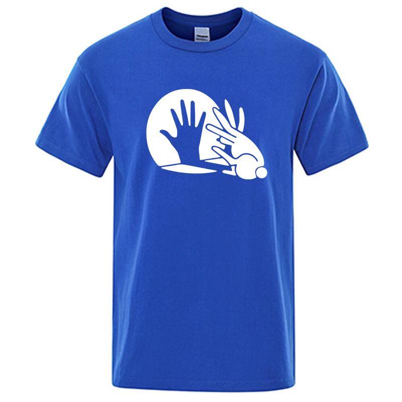Mens High Quality Tshirt 100 Cotton Funny Shadow Puppet Design Print Summer Casual Loose Oneck for Male Tshirt Tops Tees S
Mens High Quality Tshirt 100 Cotton Funny Shadow Puppet Design Print Summer Casual Loose Oneck for Male Tshirt Tops Tees S