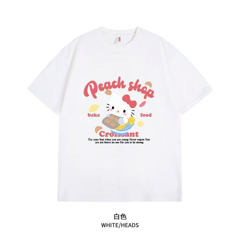 Sanrios 2026 Summer New Collection HelloKitt Graffiti Cartoon Print Pure Cotton Breathable Womens ShortSleeved TShirt S
Sanrios 2026 Summer New Collection HelloKitt Graffiti Cartoon Print Pure Cotton Breathable Womens ShortSleeved TShirt S