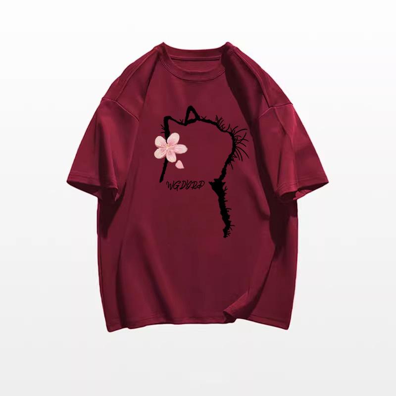 Женская летняя футболка из корейского хлопка свободного кроя 2025, бело-серая с принтом кошки XXL Premium
Женская летняя футболка из корейского хлопка свободного кроя 2025, бело-серая с принтом кошки XXL Premium