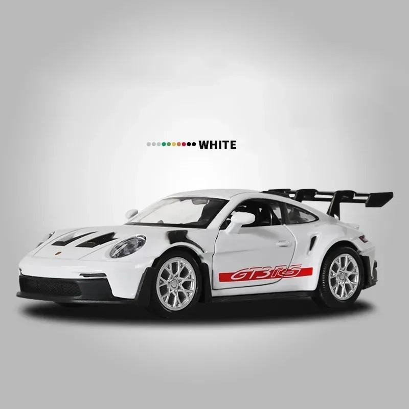 1:36 Модель міні-машинки Porsche 911 GT3 RS з литого сплаву, гоночна, металева іграшка, спортивна симуляція, колекція, інерційний механізм, дитячі подарунки
1:36 Модель міні-машинки Porsche 911 GT3 RS з литого сплаву, гоночна, металева іграшка, спортивна симуляція, колекція, інерційний механізм, дитячі подарунки