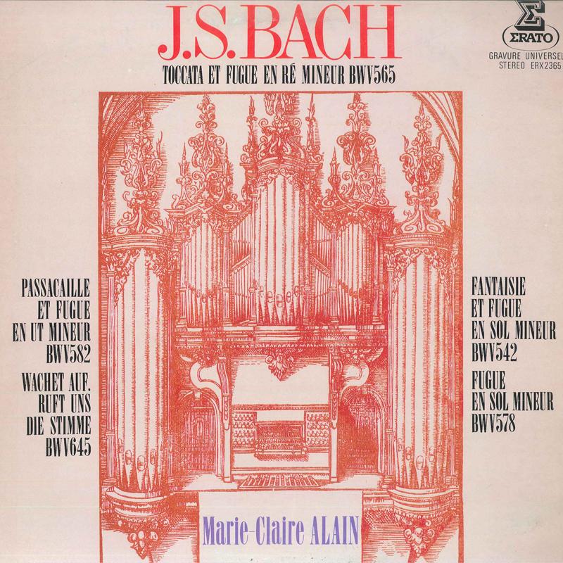 LP Record MARIE CLAIRE ALAIN - J.s.bach Toccata Et Fugue En Re Min ERX2365 ERATO 1978 Japan Classical Used
LP Record MARIE CLAIRE ALAIN - J.s.bach Toccata Et Fugue En Re Min ERX2365 ERATO 1978 Japan Classical Used