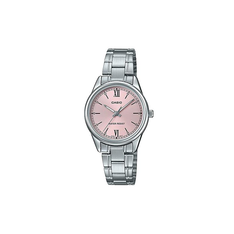 Casio STANDARD series DRESS series business retro literary versatile quartz movement stainless steel strap Japanese and Korean watch LTP-V005D-4B2 розовый
Casio STANDARD series DRESS series business retro literary versatile quartz movement stainless steel strap Japanese and Korean watch LTP-V005D-4B2 розовый